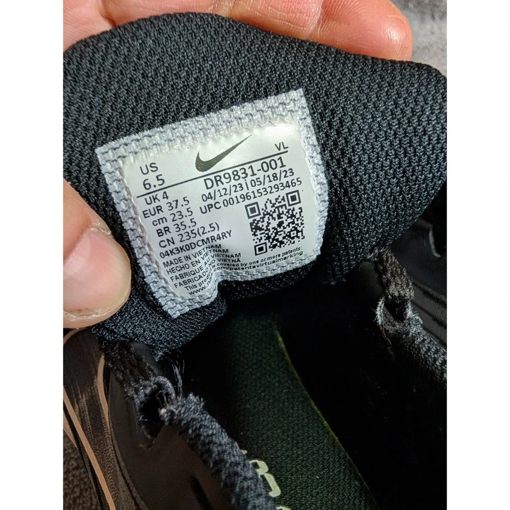 Nike Winflo 09 Black‎ White Running Shoes DR9831-001 Womens 6.5
